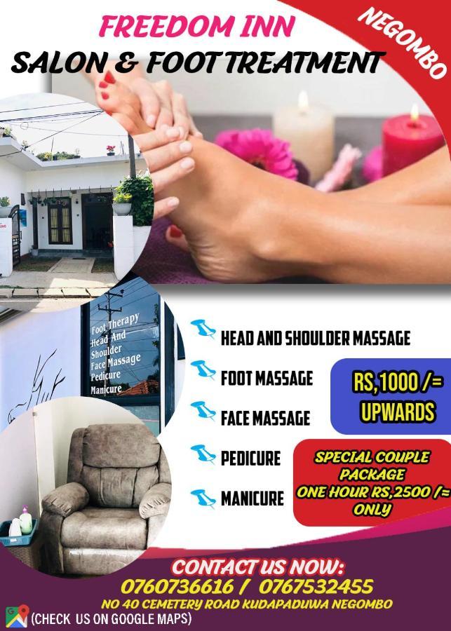 Freedom Inn Negombo Bagian luar foto