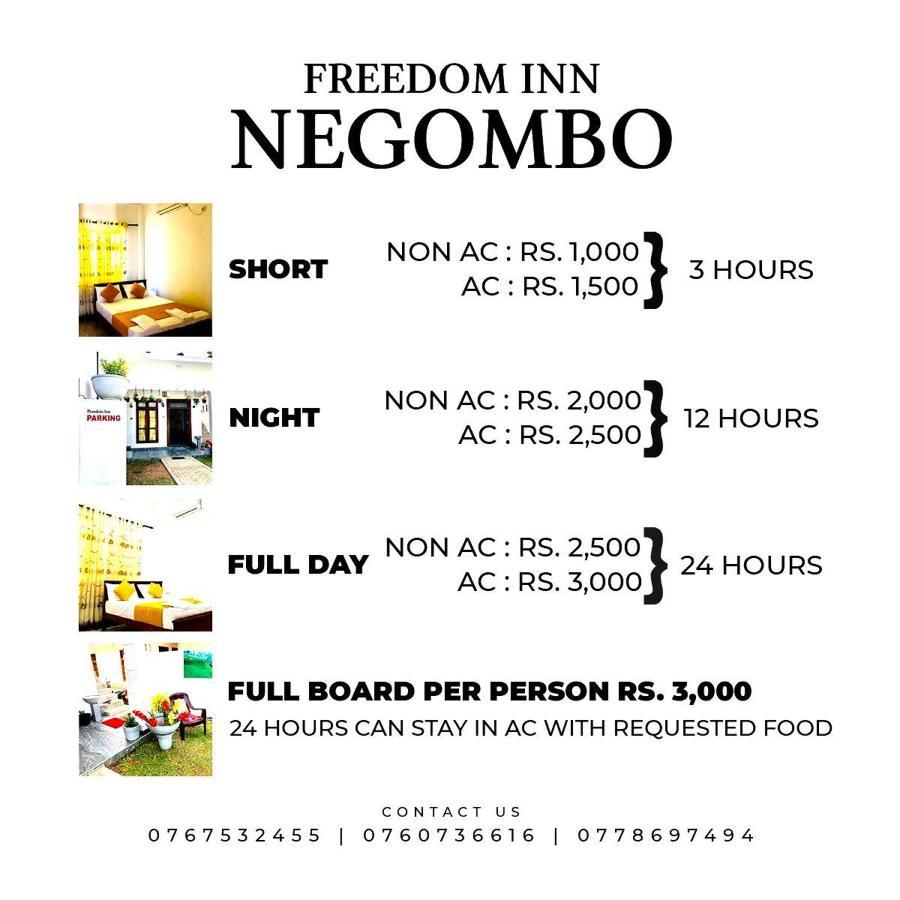 Freedom Inn Negombo Bagian luar foto